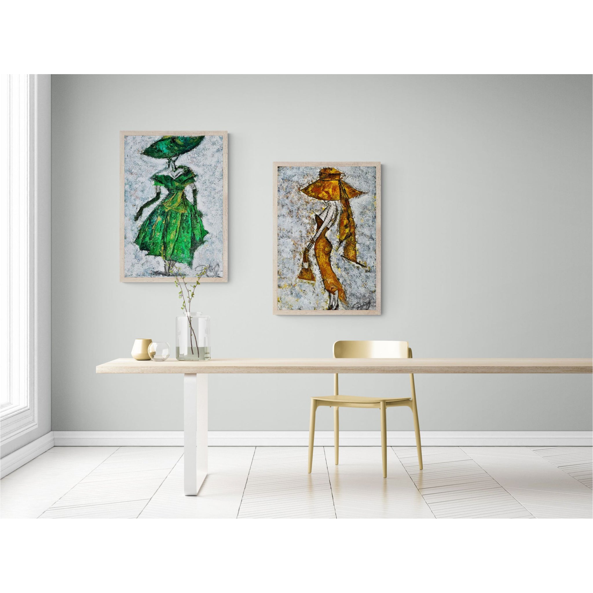 "Vintage in Green"