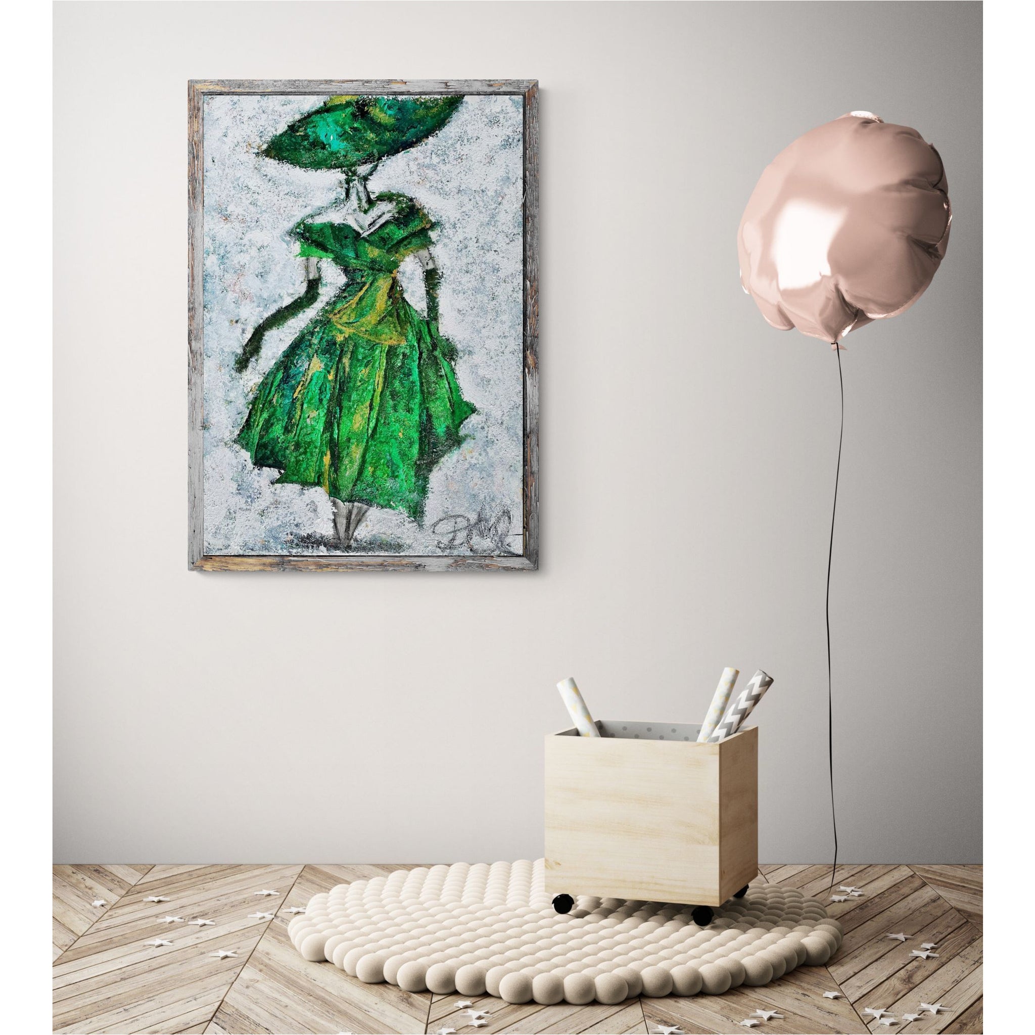 "Vintage in Green"