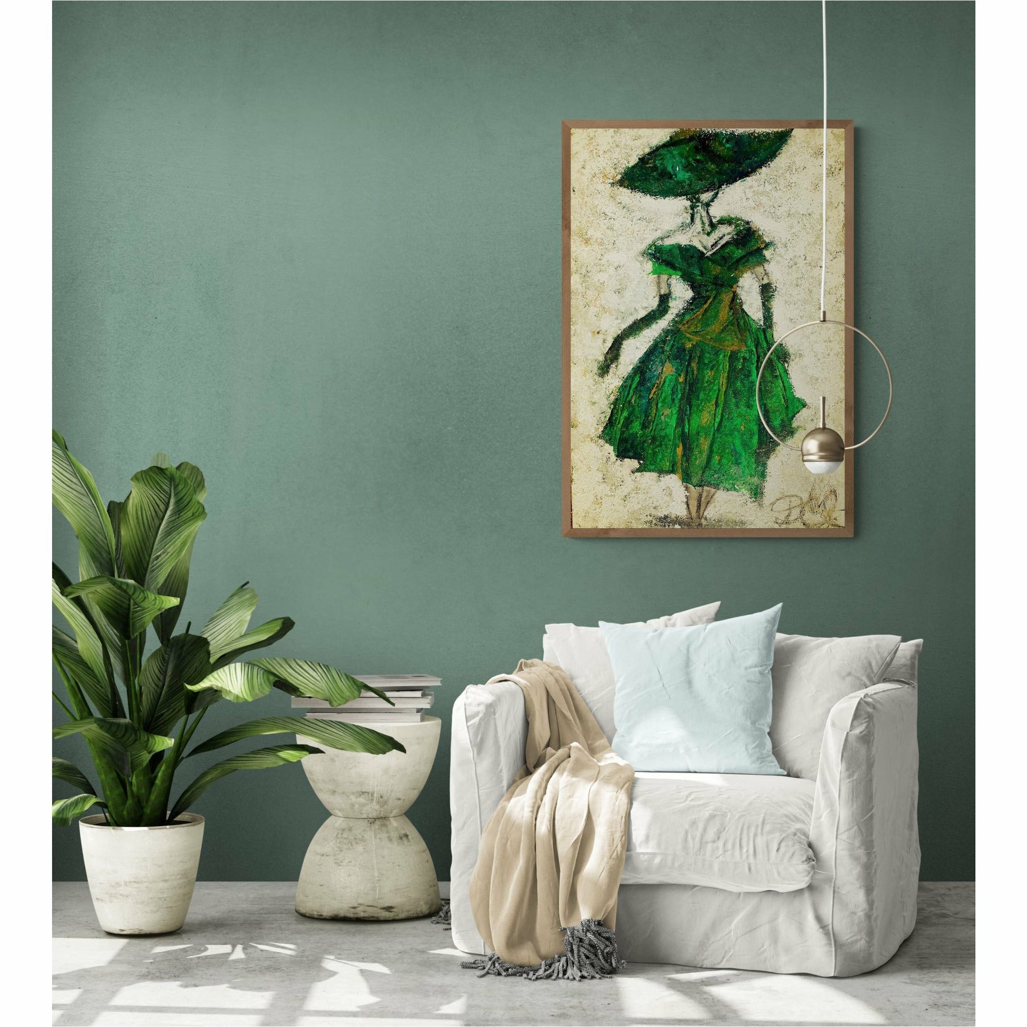 "Vintage in Green"