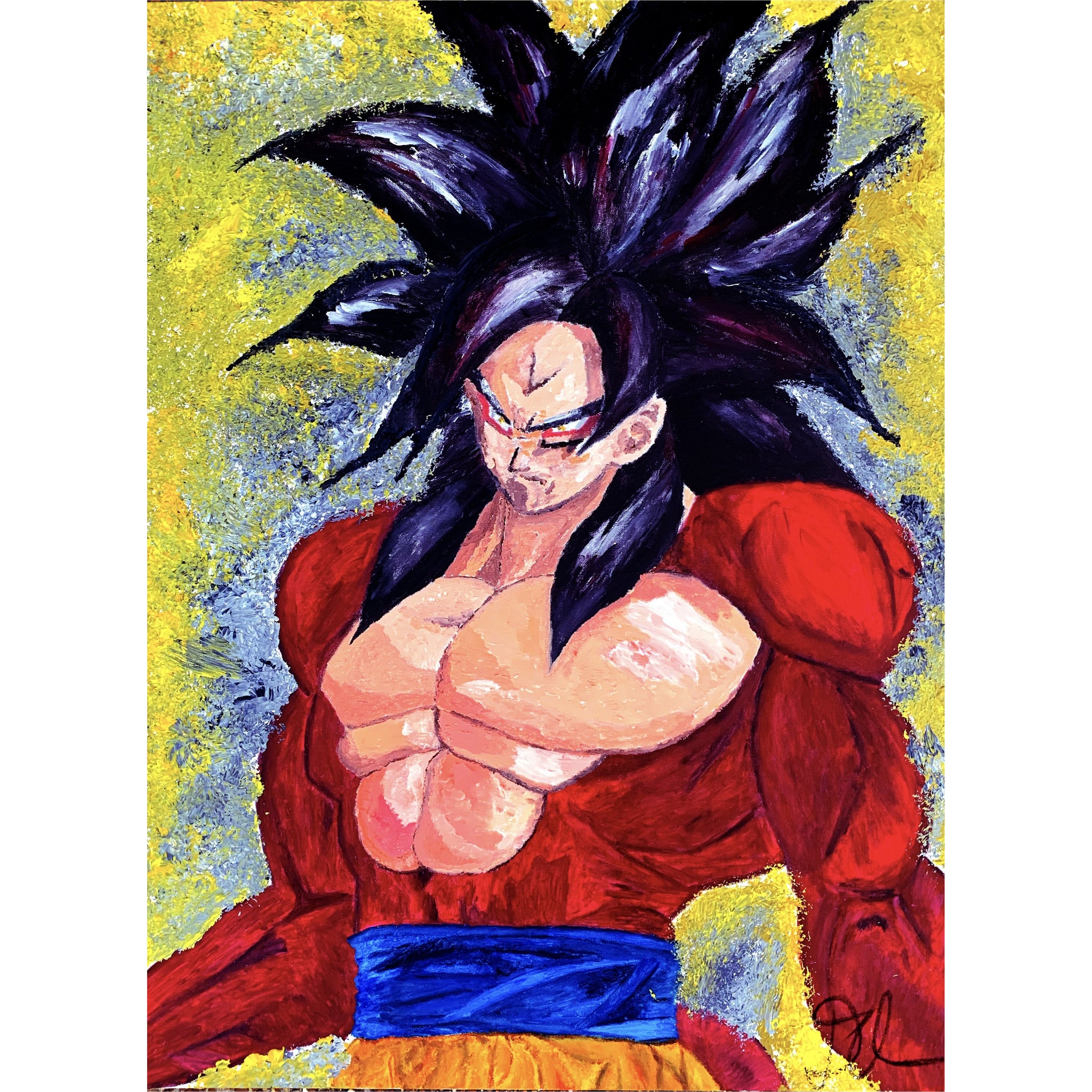 Goku “Super Saiyan #4” – Darnell Clayton Arts